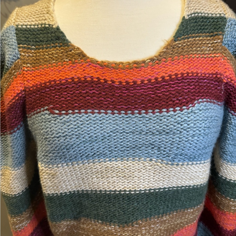 Sweater by DEAR JOHN. Size Large. Multi colored.  NWT